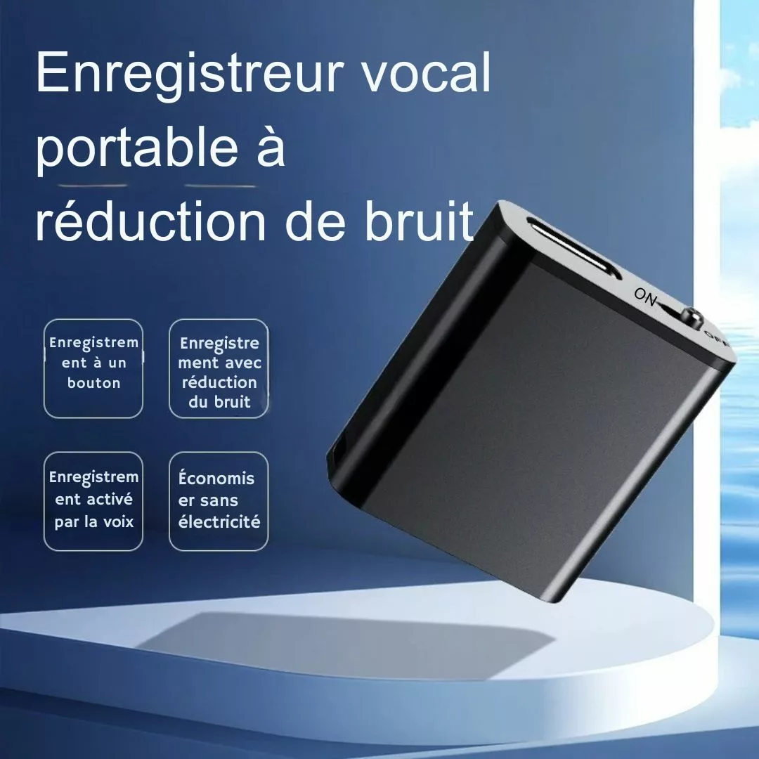 Enregistreur vocal discret dans télécommande factice – espionnage audio invisible et facile partout