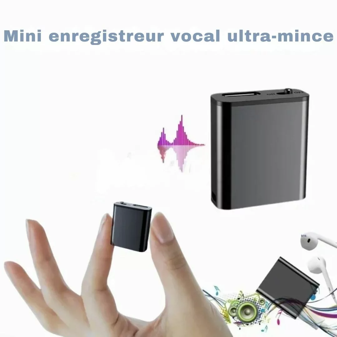 Enregistreur vocal discret dans télécommande factice – espionnage audio invisible et facile partout