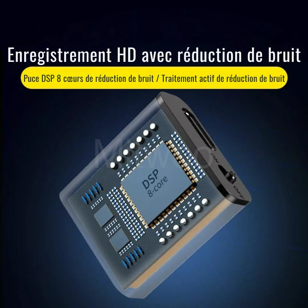 Enregistreur vocal discret dans télécommande factice – espionnage audio invisible et facile partout