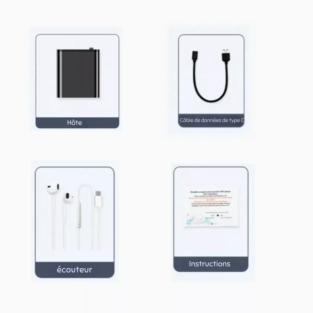 Enregistreur vocal discret dans télécommande factice – espionnage audio invisible et facile partout