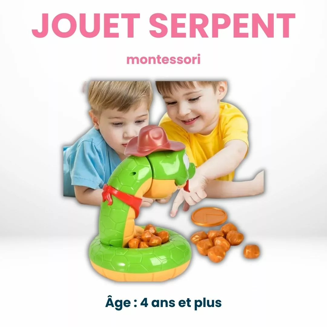 Jouet Serpent Montessori