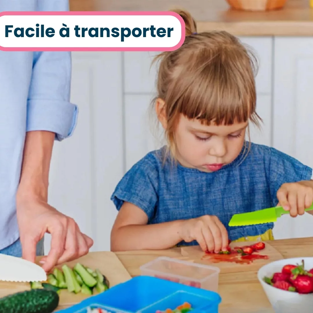 Kit Cuisine Montessori Enfant - Idéal Bébé 18 mois, 2 ans, 3 ans – Image 6