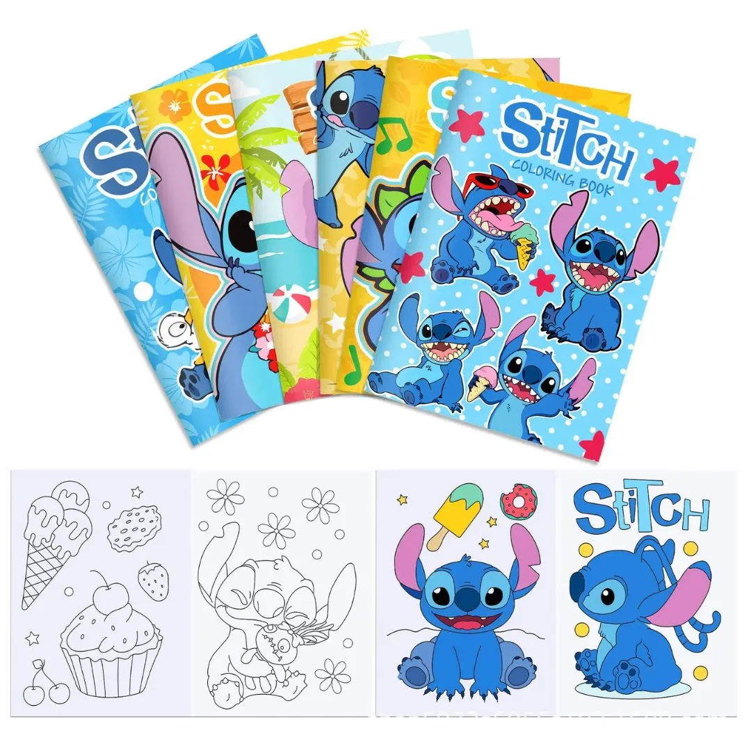 Coloriage stitch bébé – Activité ludique et apaisante pour enfants – Développe créativité et motricité fine