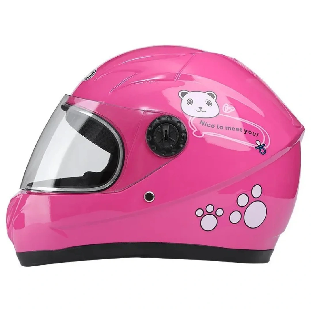 Casque intégral enfant – Protection maximale et design fun pour la sécurité à vélo ou trottinette – Image 7
