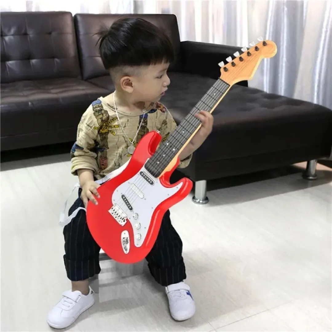 Guitare electrique enfant – Instrument débutant idéal pour éveil musical et apprentissage facile – Image 2