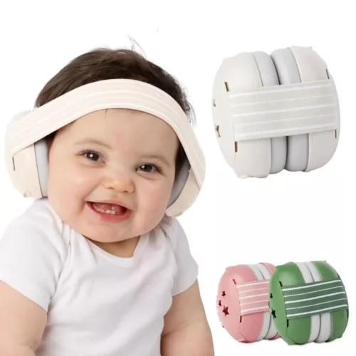 FRCOLOR - Casque Antibruit Bébé - Protection Auditive Pour Sommeil, Concerts, Voyages - Léger Et Confortable
