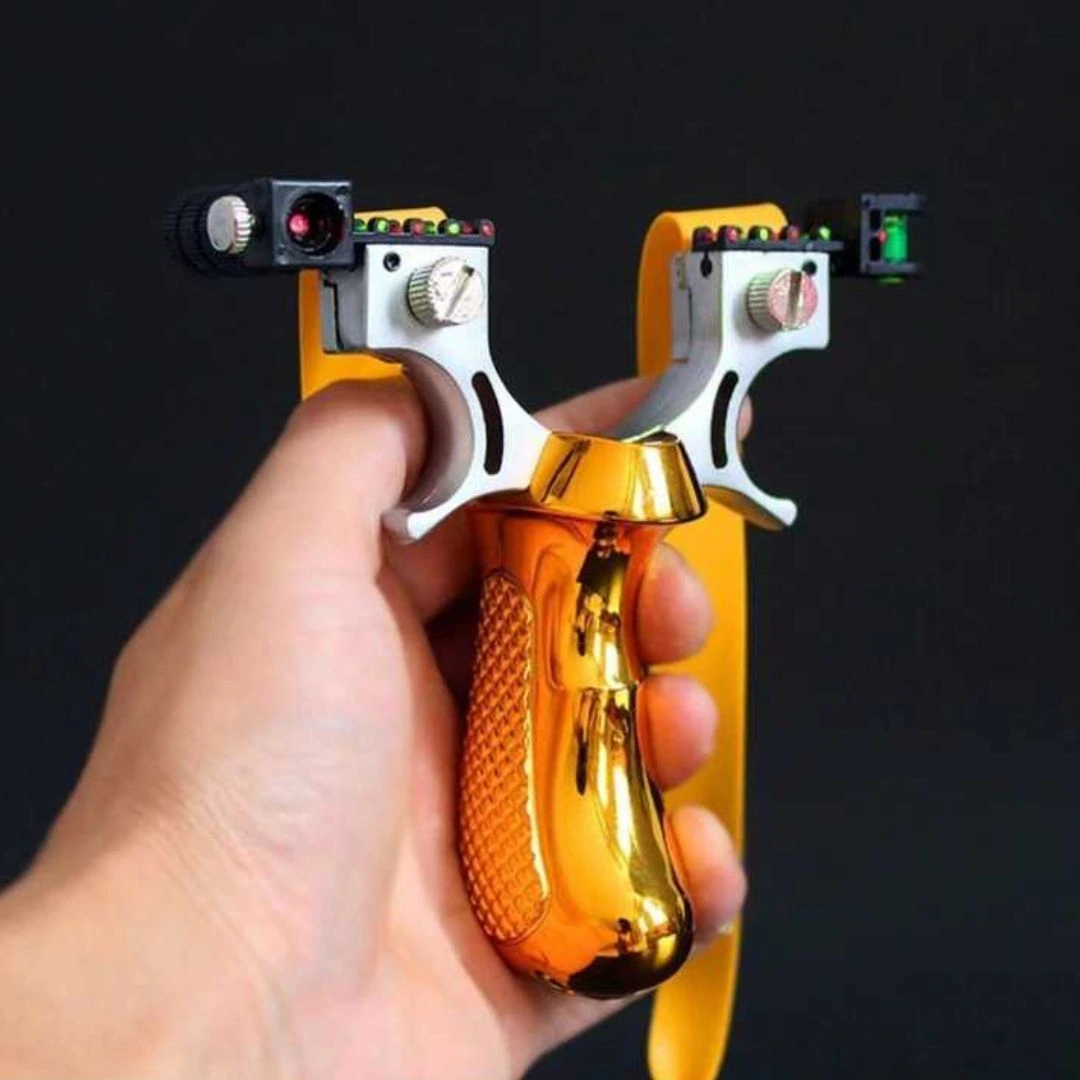 Lance pierre laser – Précision extrême de nuit comme de jour – Chasse, tir de loisir et survie – Image 7