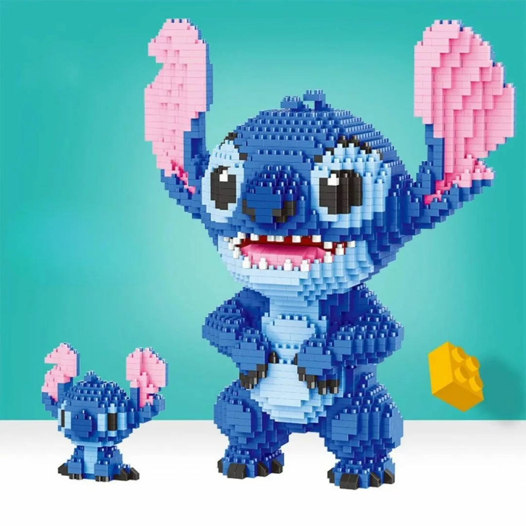 Lego Stitch – Figurine de construction fun et colorée pour fans Disney – Cadeau créatif enfants et adultes