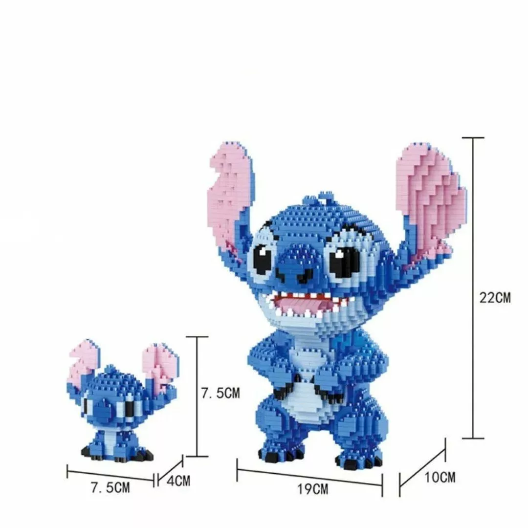 Lego Stitch – Figurine de construction fun et colorée pour fans Disney – Cadeau créatif enfants et adultes – Image 4