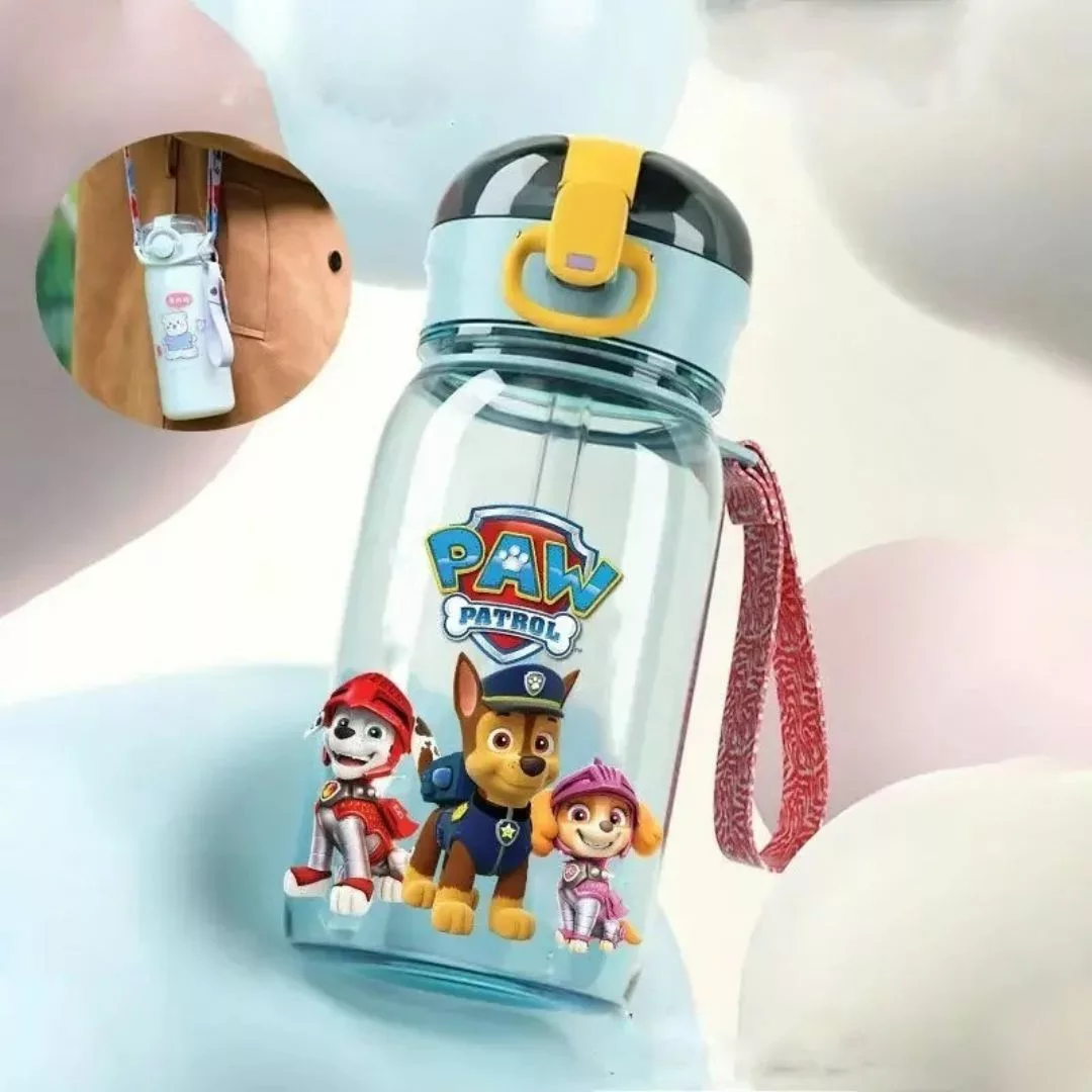 Gourde pat patrouille – Idéale école et sorties – Incassable, légère, adorée des enfants