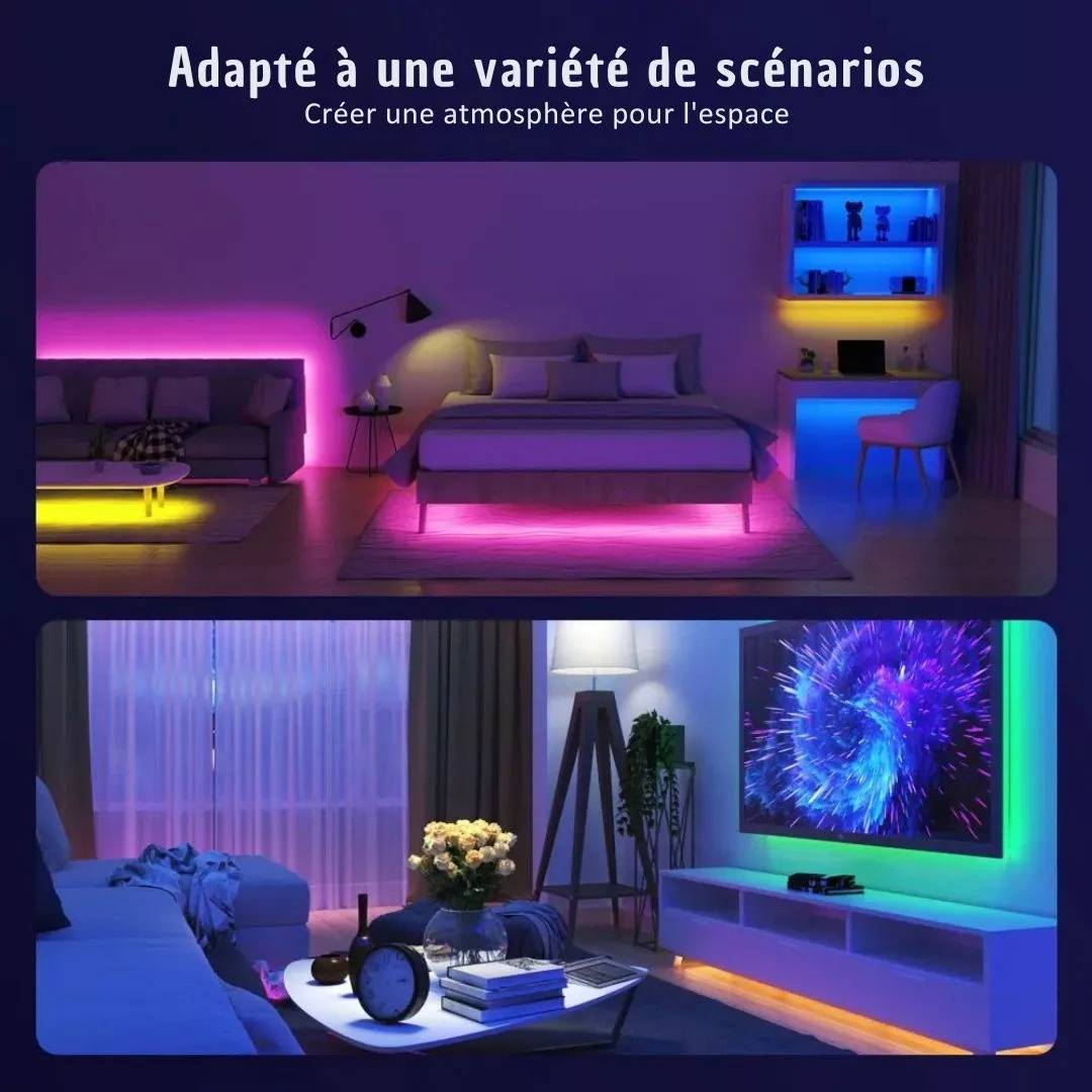 Tube led multicolore pour piste danse extérieure – Ambiance festive garantie en plein air – Éclairage étanche & design captivant