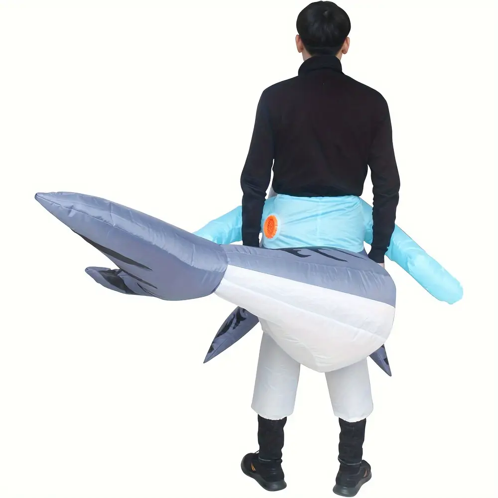 Costume gonflable requin adulte – déguisement original pour soirée ou carnaval